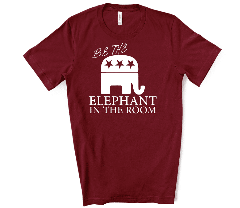 Be The Elephant In The Room Mockup