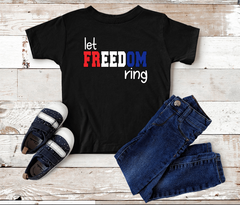Let Freedom Ring Youth Mockup