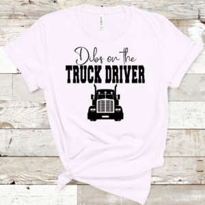 Dibs On the Truck Driver Mockup