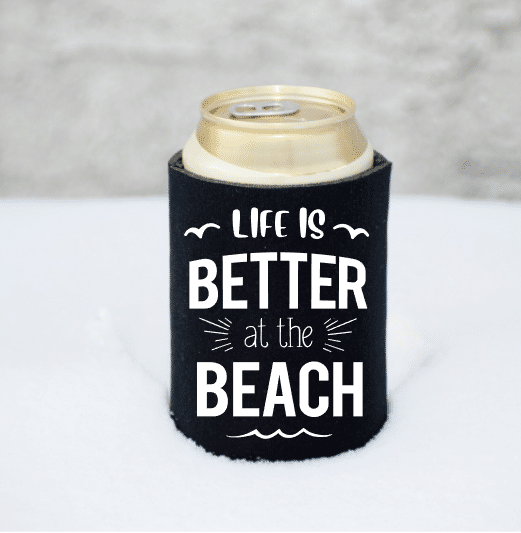 Life Is Better At The Beach Mockup