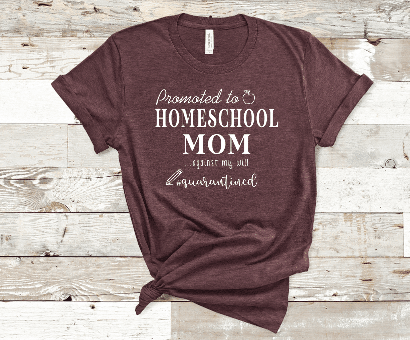 Promoted To HomeSchool Mom Mockup