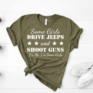 Drive Jeeps and Shoot Guns Mockup