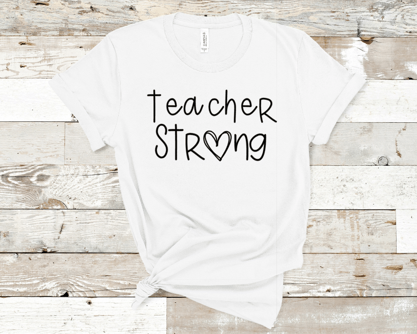 Teacher Strong Mockup