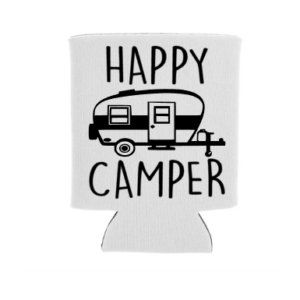 happy camper screen print transfer