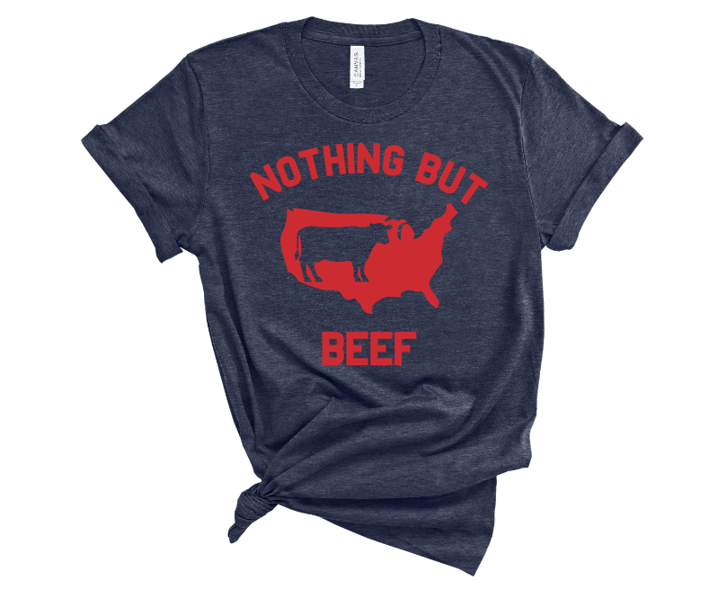 Nothing But Beef T-Shirt Mockup