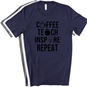 coffee teach inspire repeat