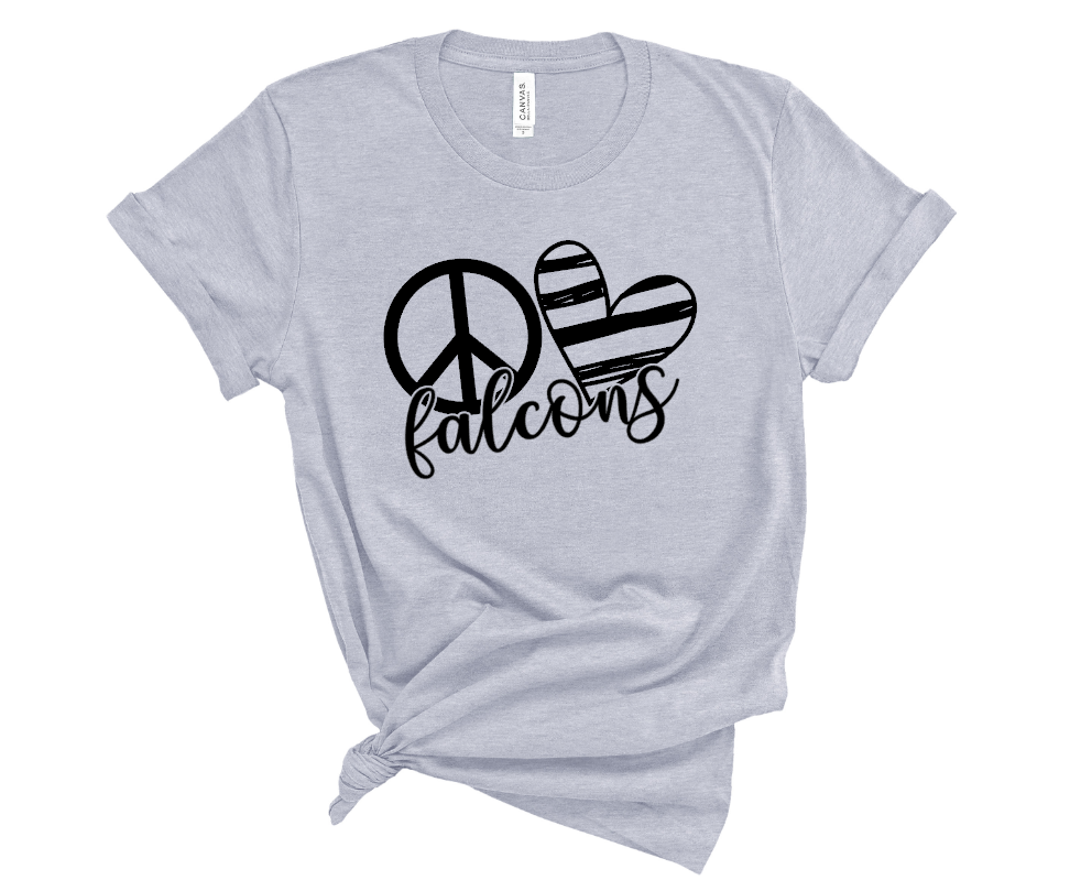 Peace Love Falcons | Retired Transfers | Kingdom Designs