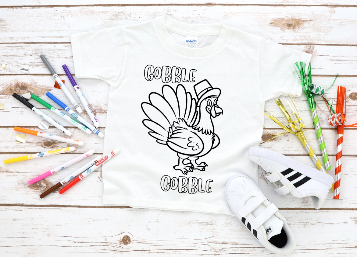 gobble gobble coloring