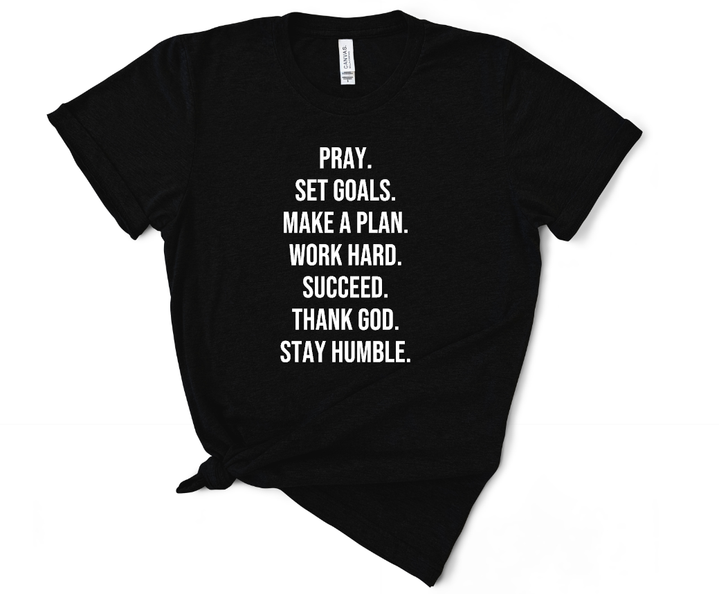 pray set goals