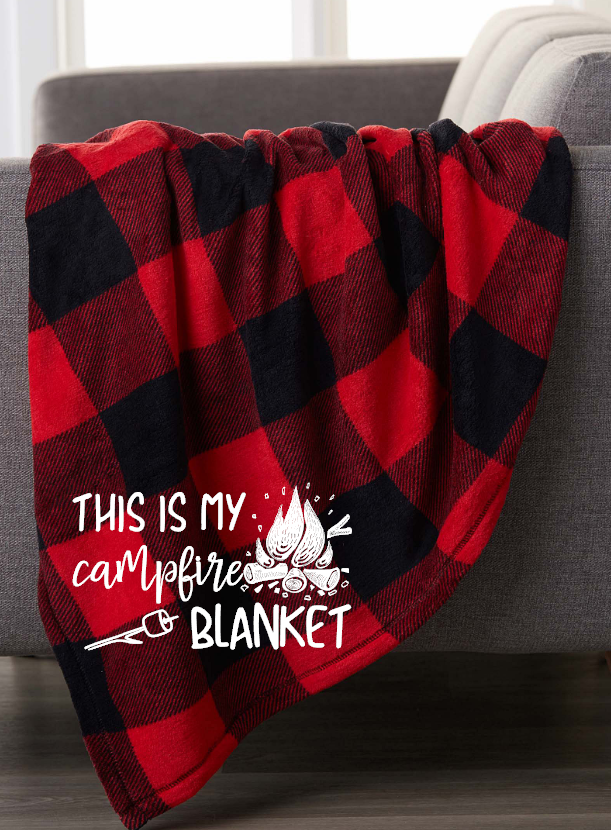 this is my campfire blanket