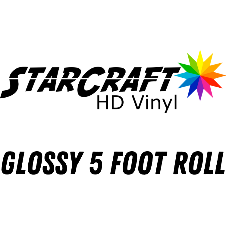 Glossy 5 foot roll