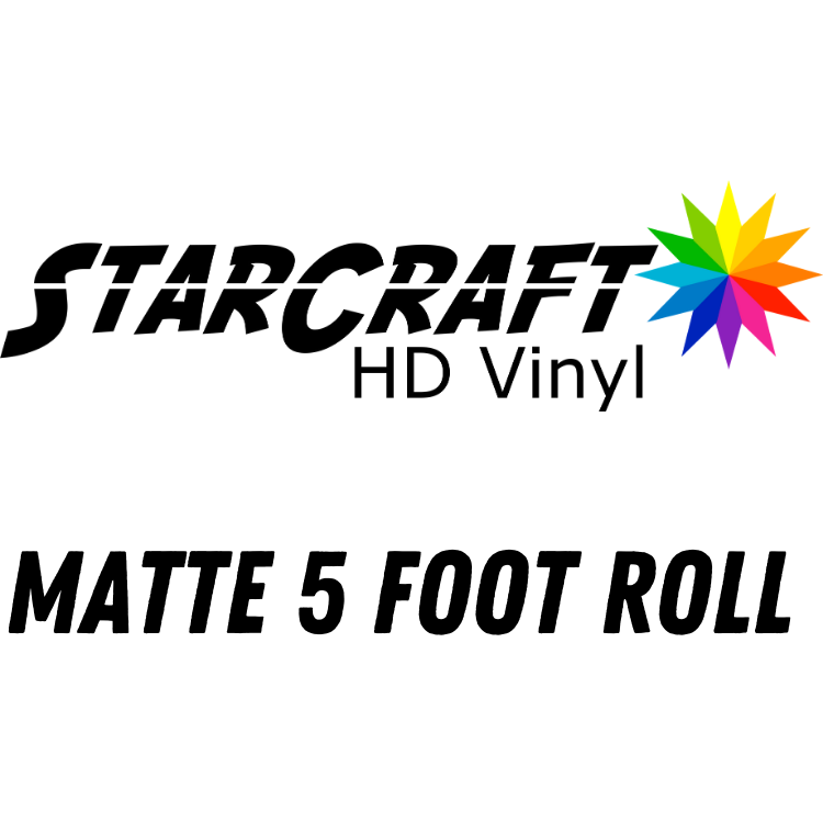 Matte 5 foot roll
