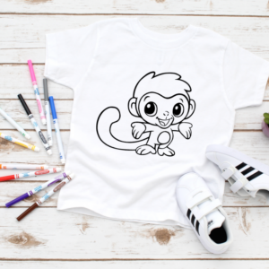 monkey coloring