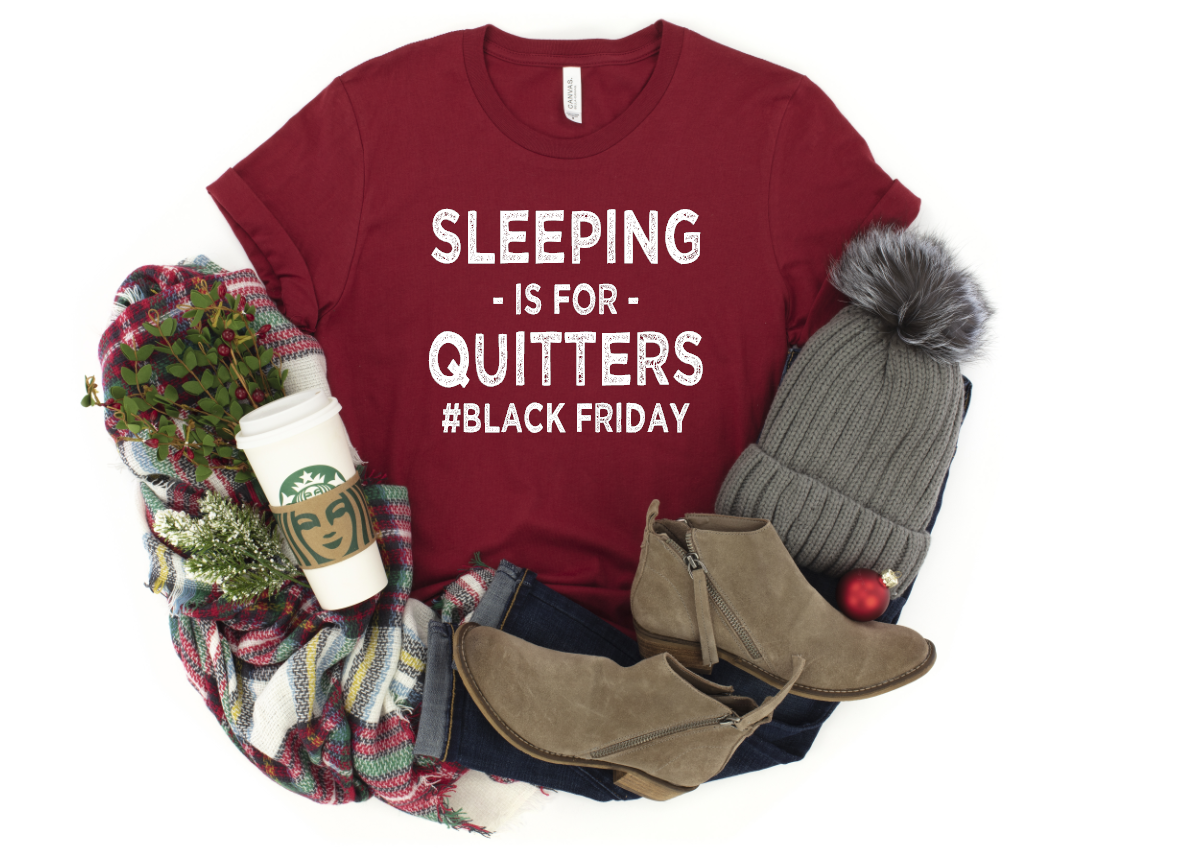 sleeping is for quitters