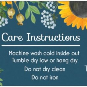 Sunflower Care Card
