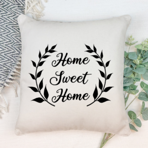 home sweet home pillow