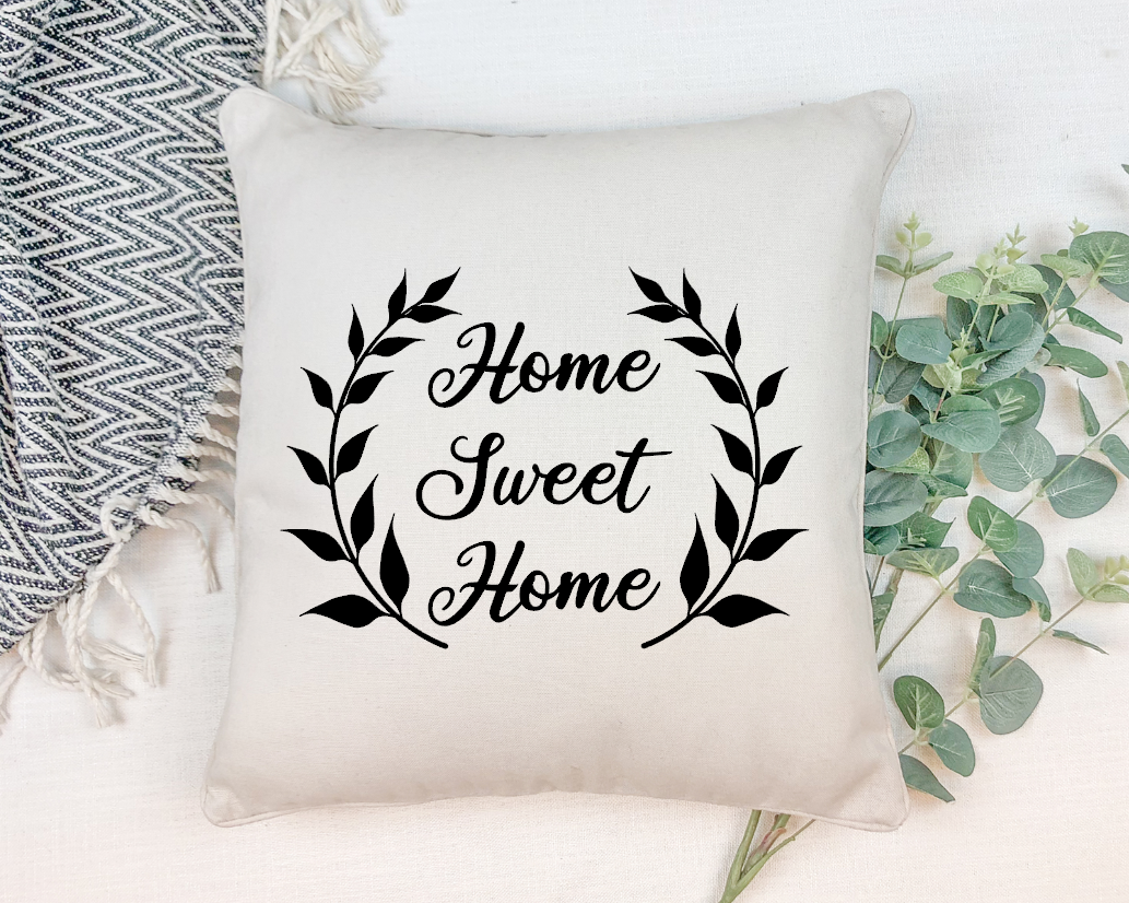 home sweet home pillow