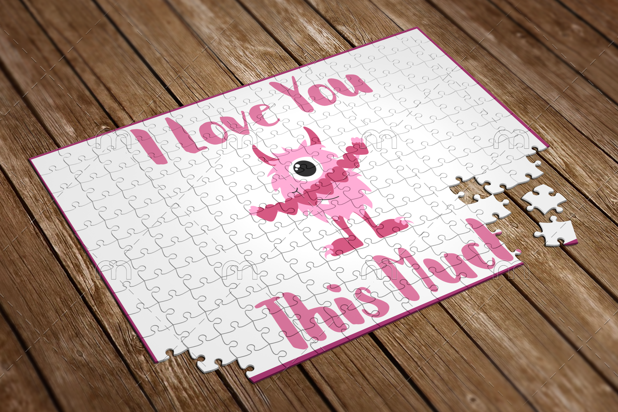 i love you this much puzzle