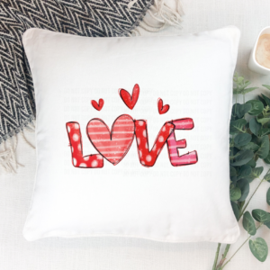 love valentine pillow