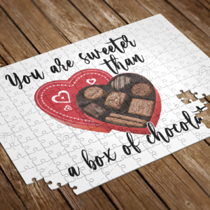 you are sweeter than a box of chocolates puzzle