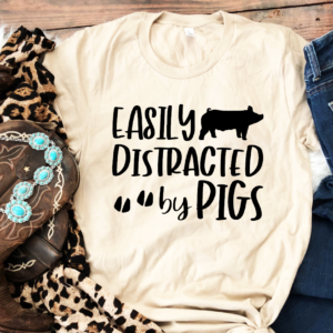 easily distracted by pigs