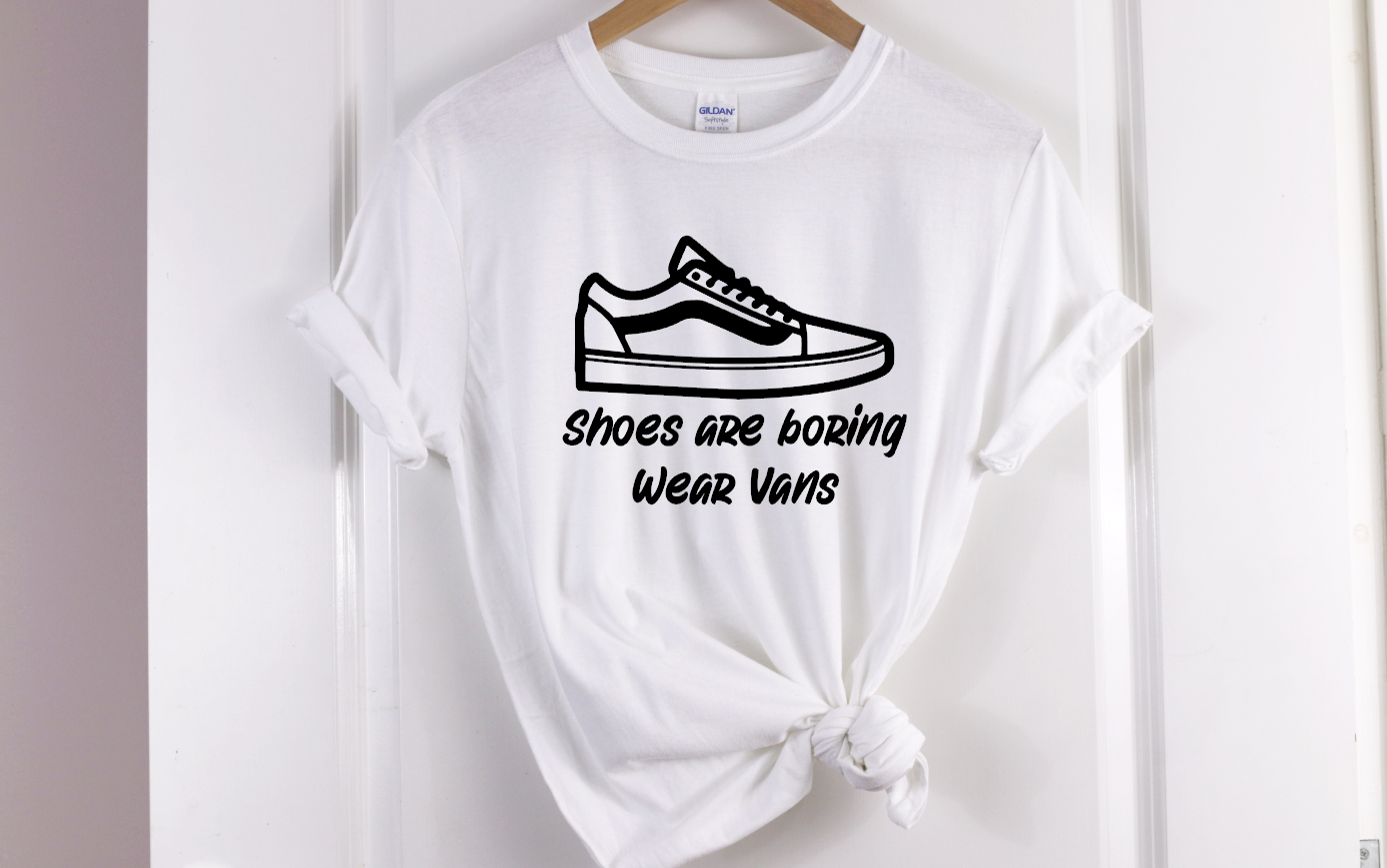 shoes are boring wear vans