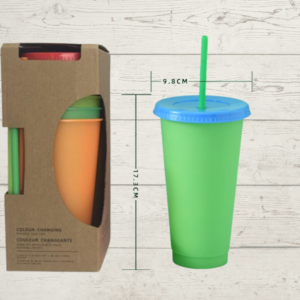 24oz Plastic Color Changing Cup
