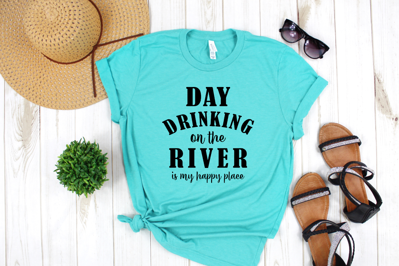 day drinking on the river