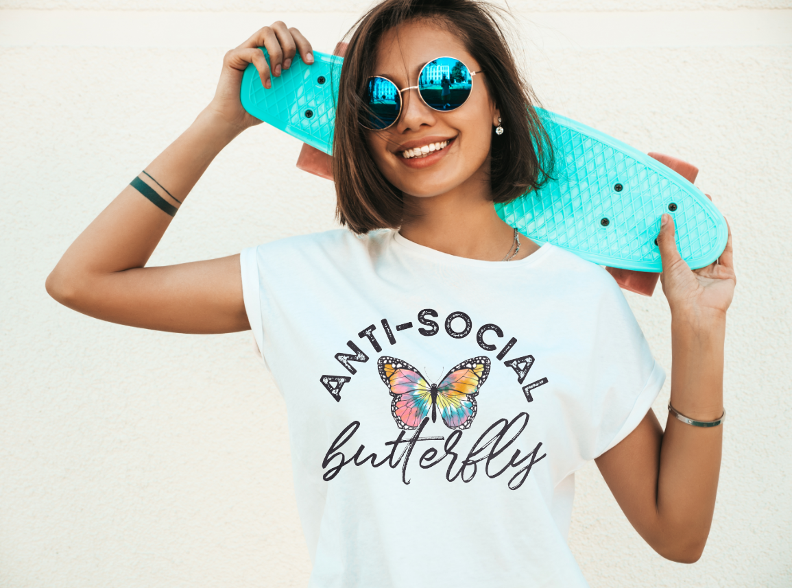 anti-social butterfly