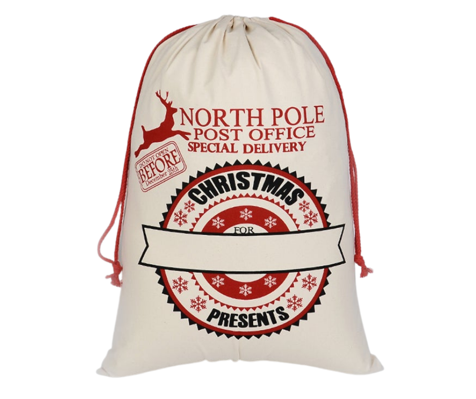 North Pole Santa Sack