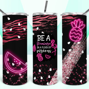 be-a-flamingo-in-a-flock--tumbler-mock-up