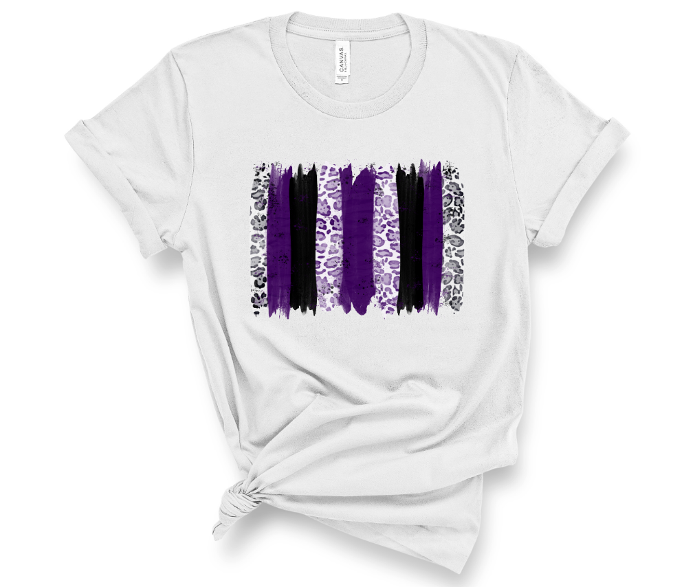 purple and black brushstroke