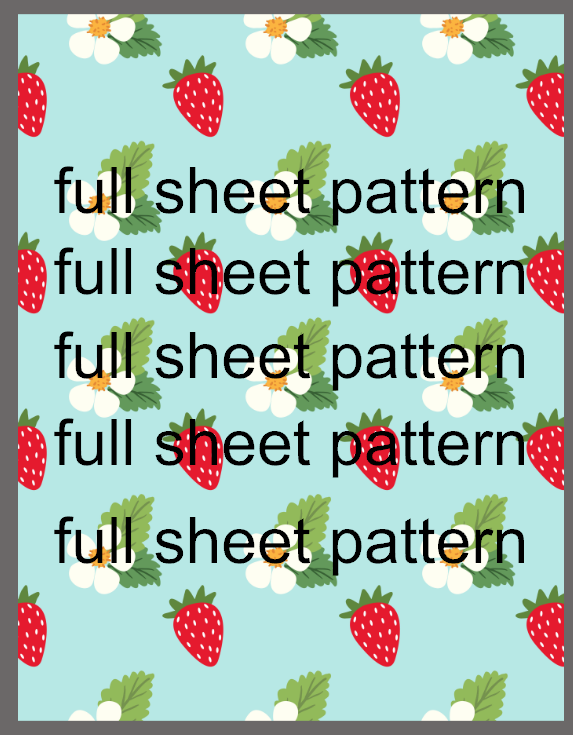 strawberry 3 pattern