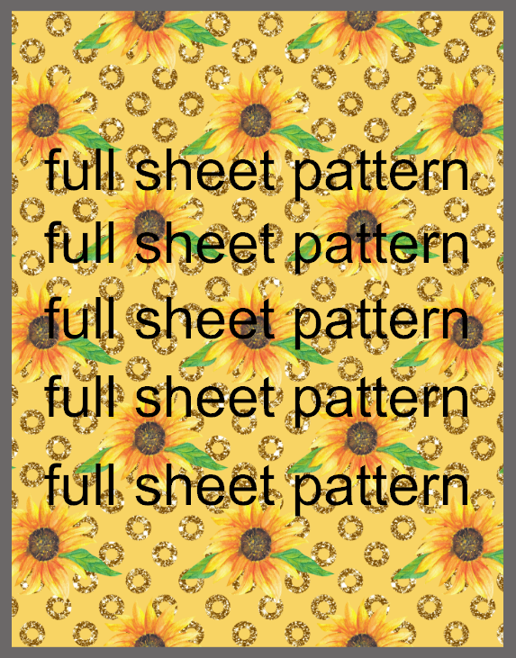 Sunflowers Pattern