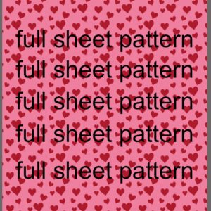 valentine hearts pattern