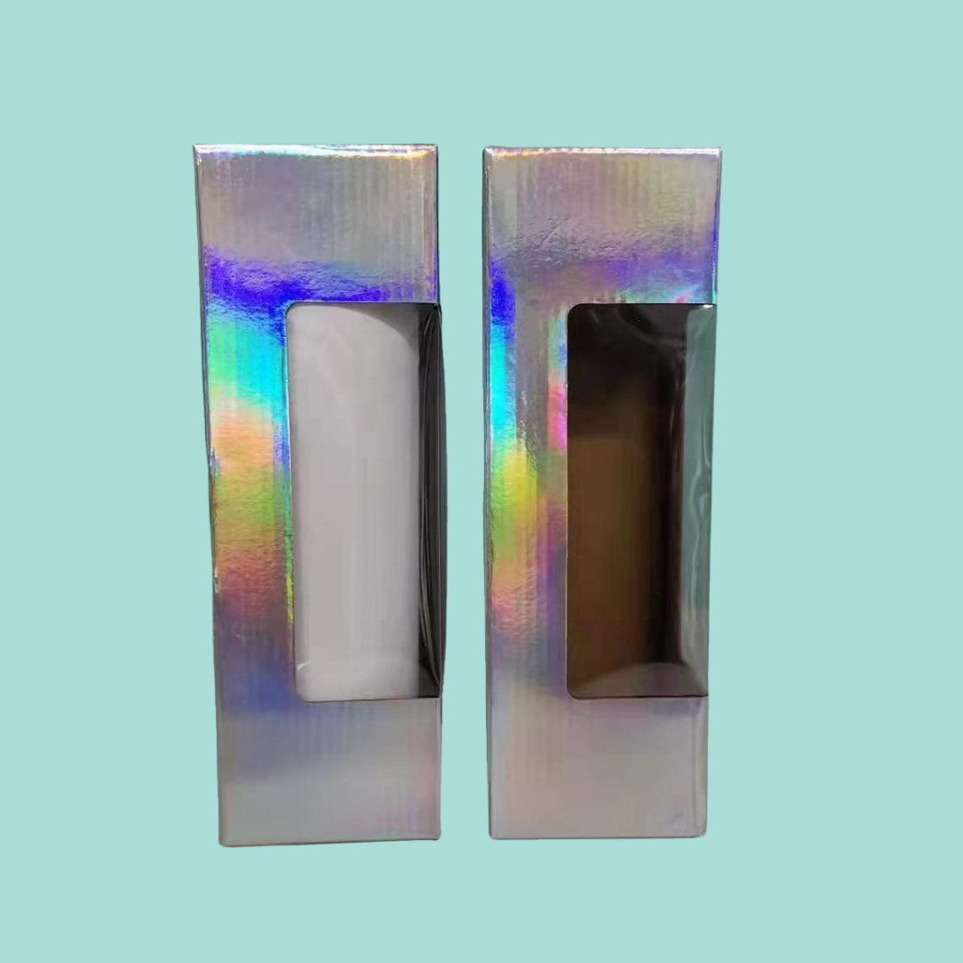 20oz Tumbler Holographic Box With Window