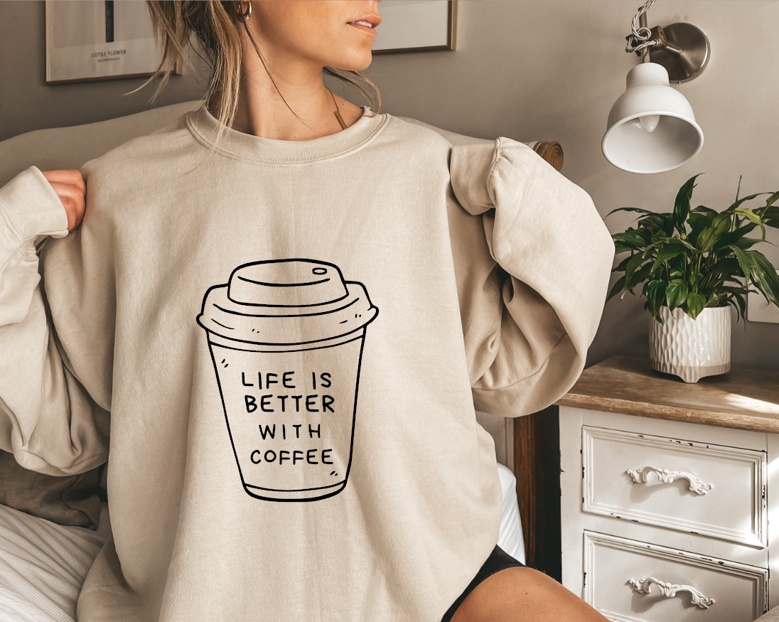 life is better with coffee