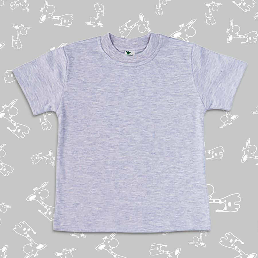 Heather Gray Toddler Sublimation T-Shirt