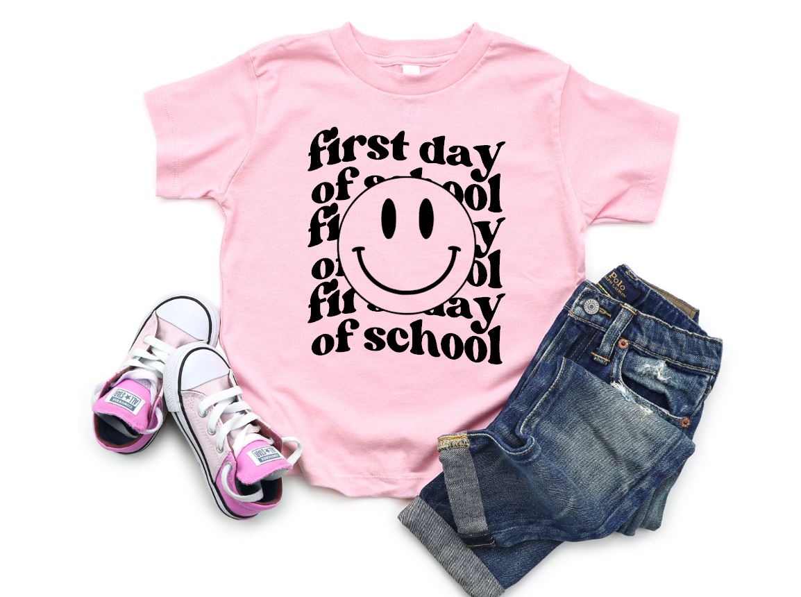 first day of school smiley