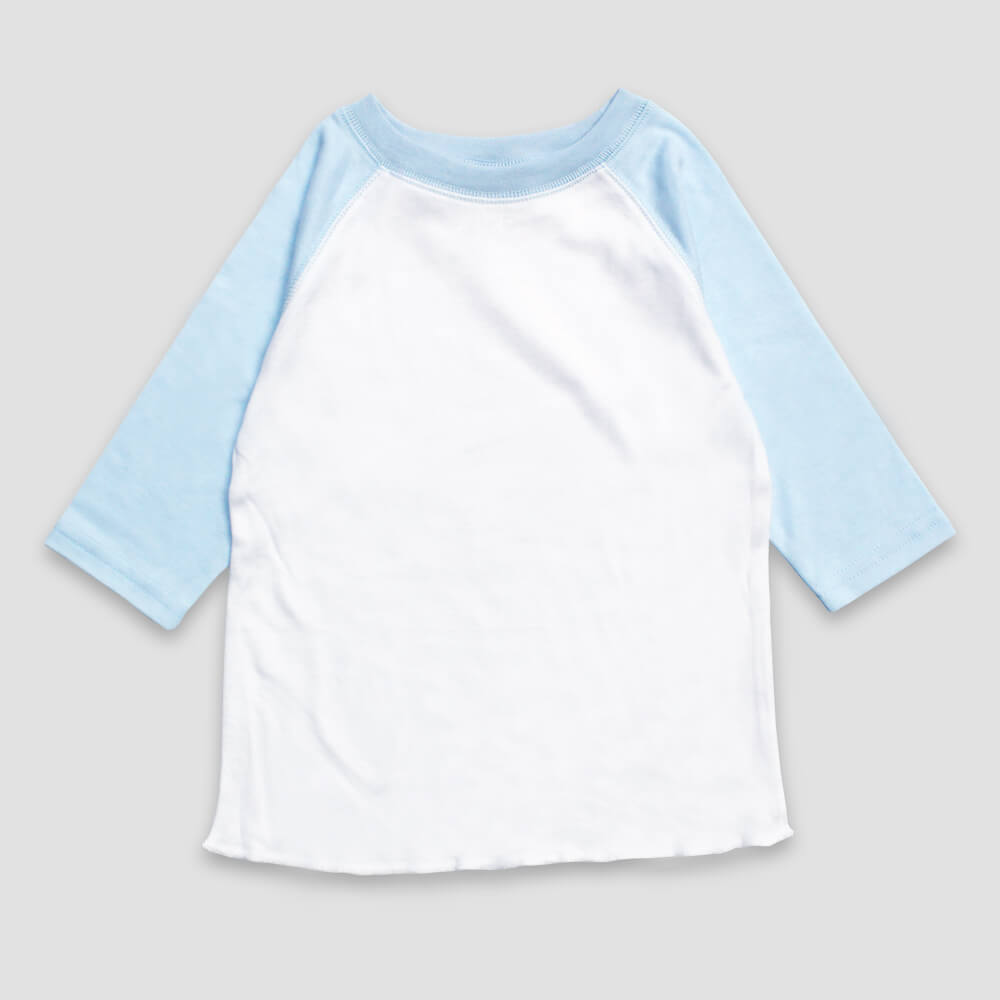Toddler & Kids Raglan T-Shirts – Polyester Cotton Blend