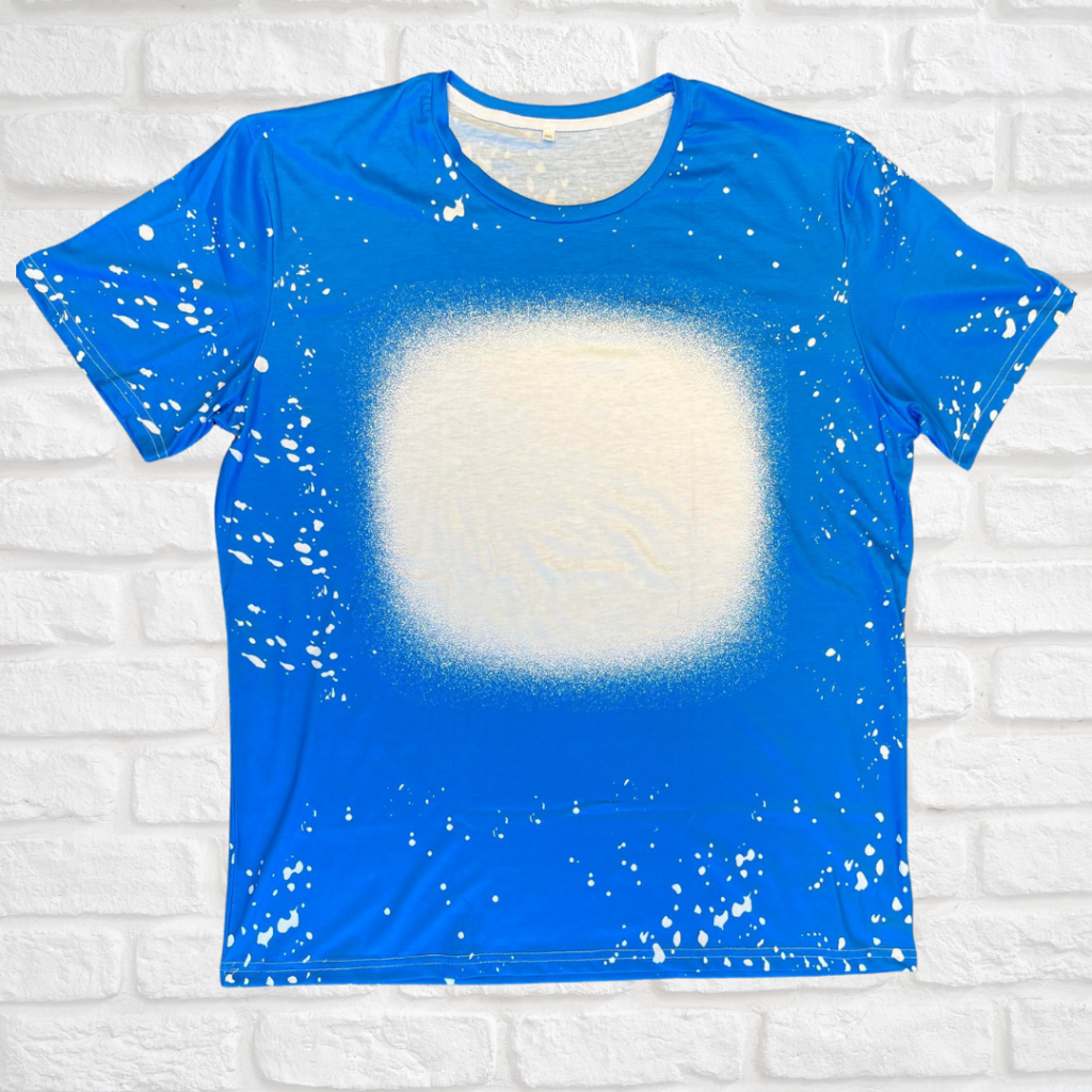 Faux Bleach Sublimation T-Shirt Polyester