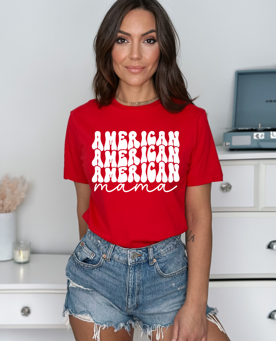 American Mama | 4th of July Transfers | Kingdom Designs