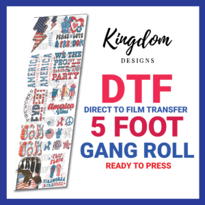 4th Of July DTF Gang Roll