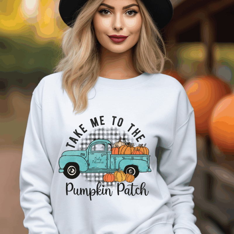 Take Me To The Pumpkin Patch | 0931 | Direct To Film DTF Transfer
