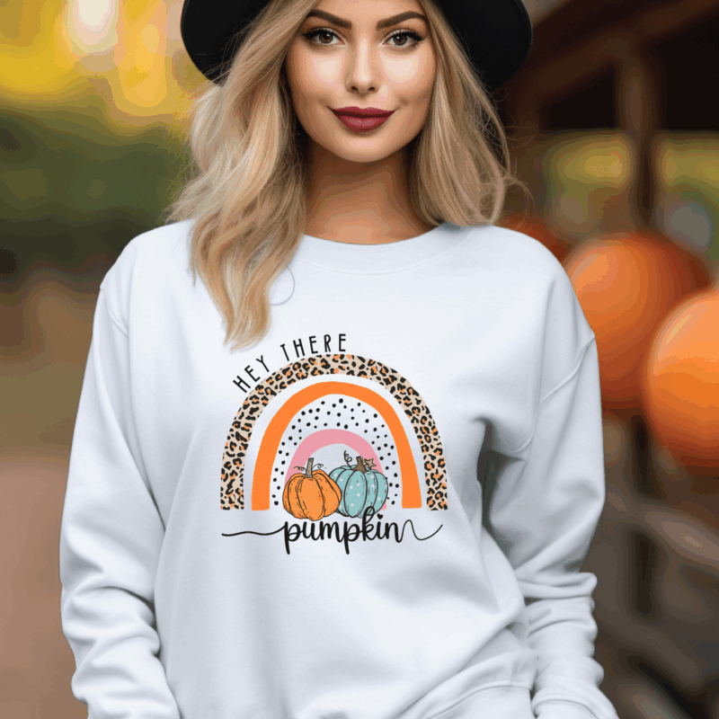 Hey There Pumpkin Rainbow | 0935 | Direct To Film DTF Transfer