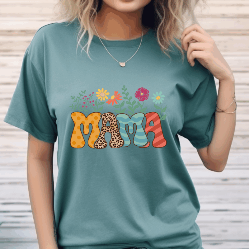 Floral Mama | 1141 | Direct To Film DTF Transfer