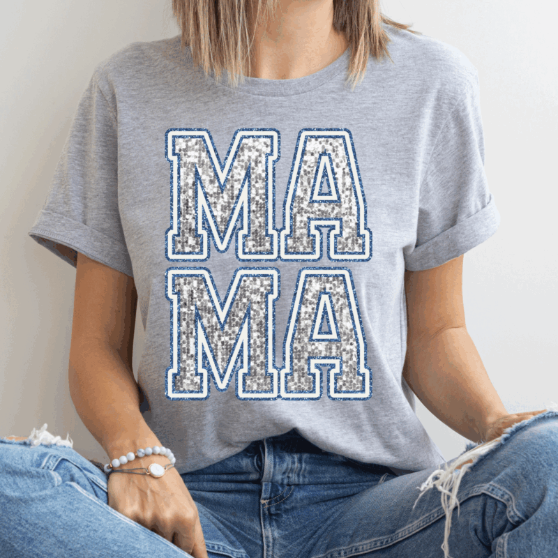 MAMA Faux Sequin | 2483 | Direct To Film DTF Transfer