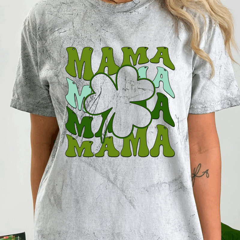 Mama Shamrocks | 10270 | Direct To Film DTF Transfer