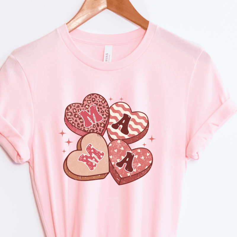 Mama Valentine Candy Hearts | 4313 | Direct To Film DTF Transfer