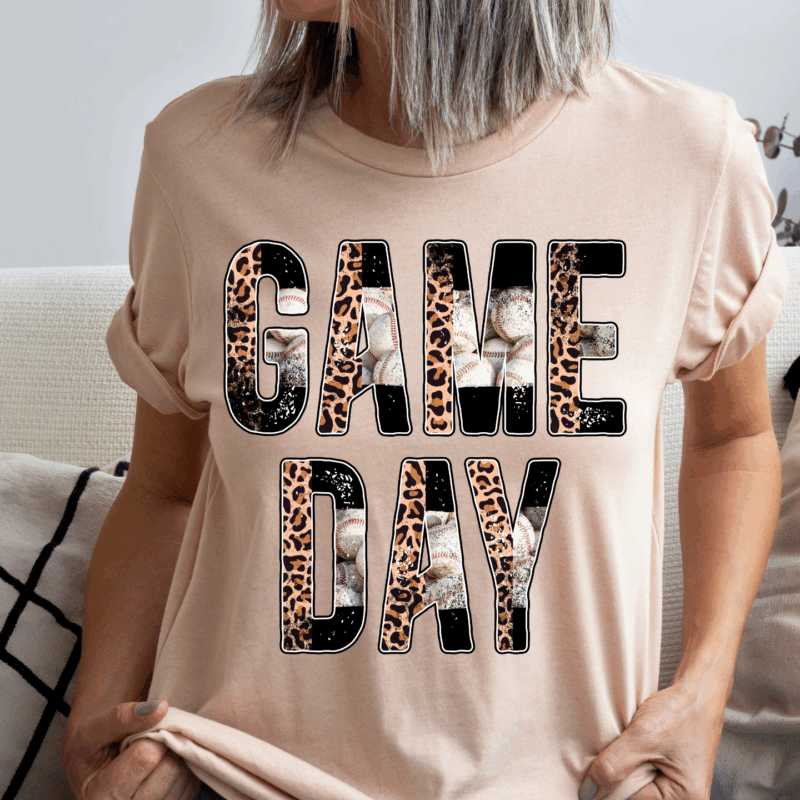 Game Day Grunge Baseball | 10854 | Direct To Film DTF Transfer